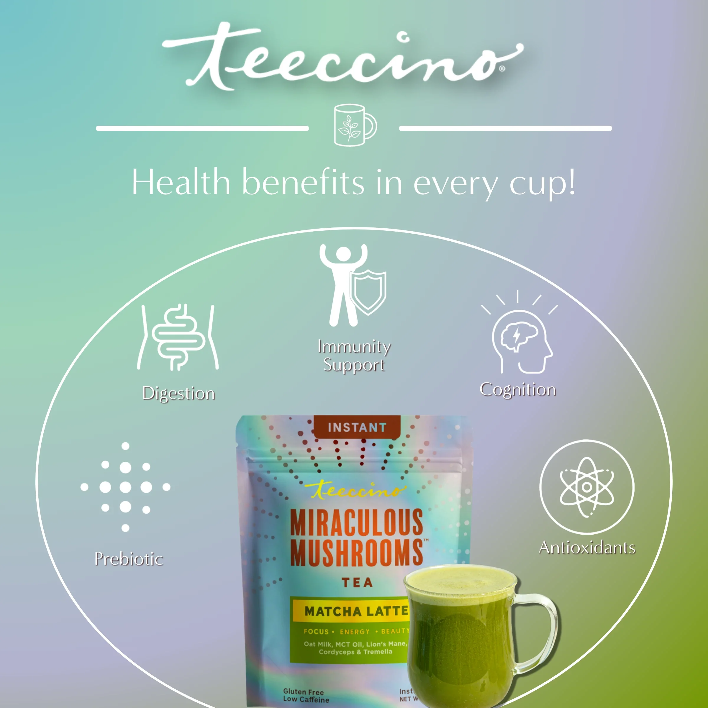 Miraculous Mushrooms® Matcha Latte - Image 12