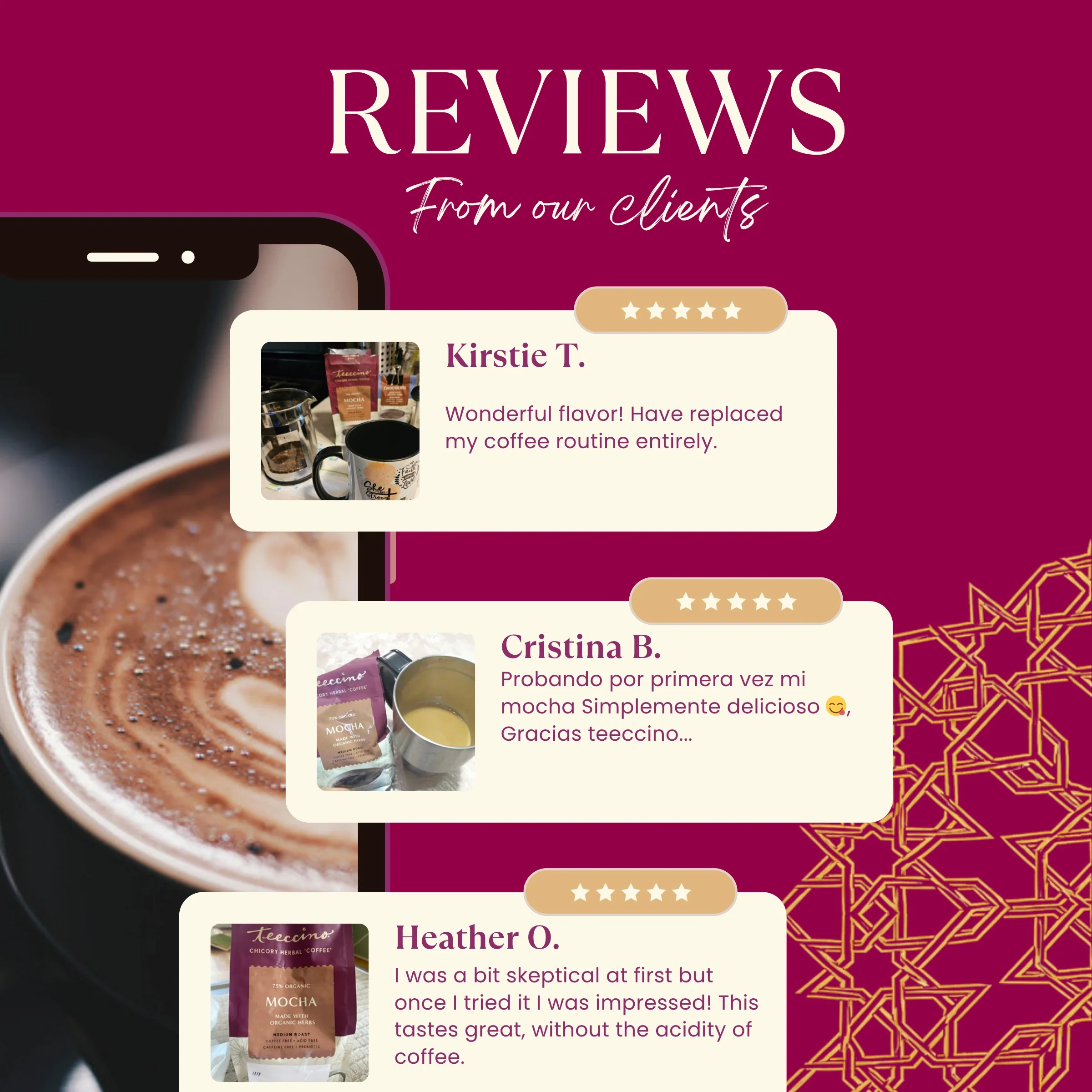 Mocha Chicory Herbal Coffee - Image 13