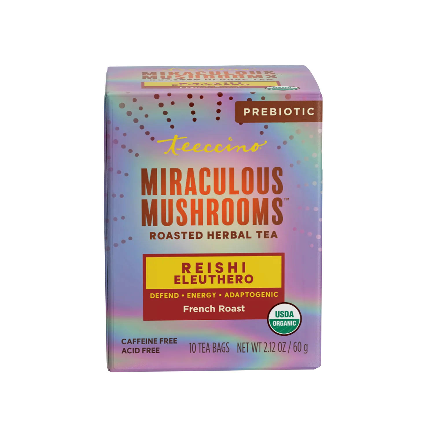 Reishi Eleuthero French Roast Mushroom Herbal Tea - Image 20