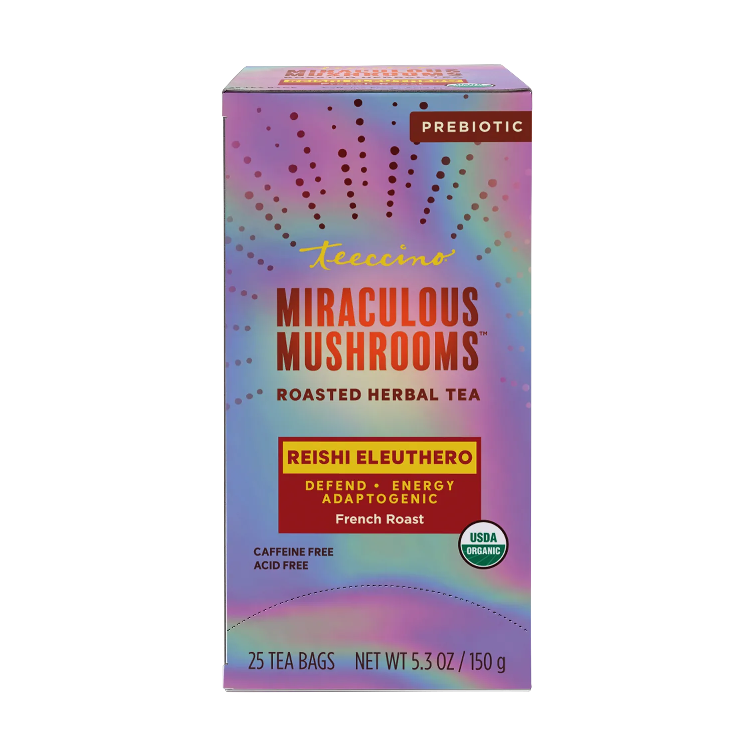 Reishi Eleuthero French Roast Mushroom Herbal Tea - Image 22