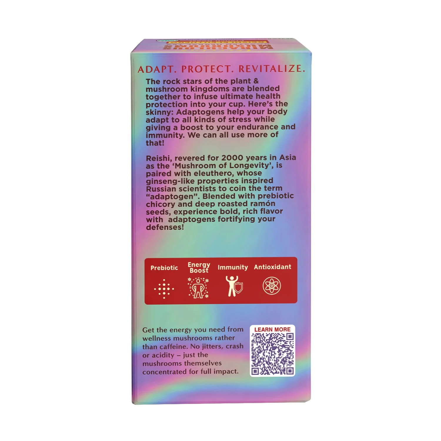 Reishi Eleuthero French Roast Mushroom Herbal Tea - Image 9
