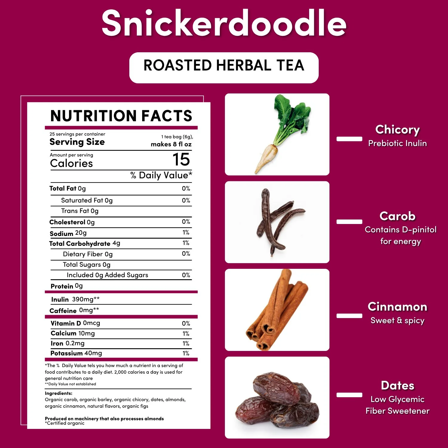 Snickerdoodle Roasted Herbal Tea - Image 14