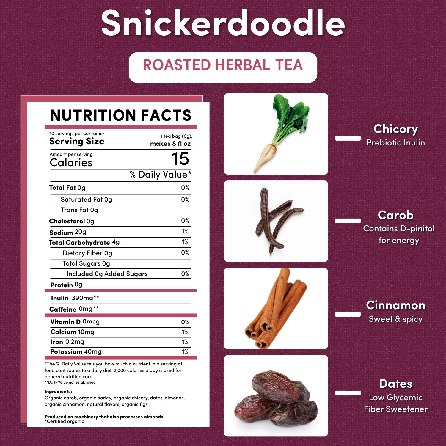 Snickerdoodle Roasted Herbal Tea - Image 6