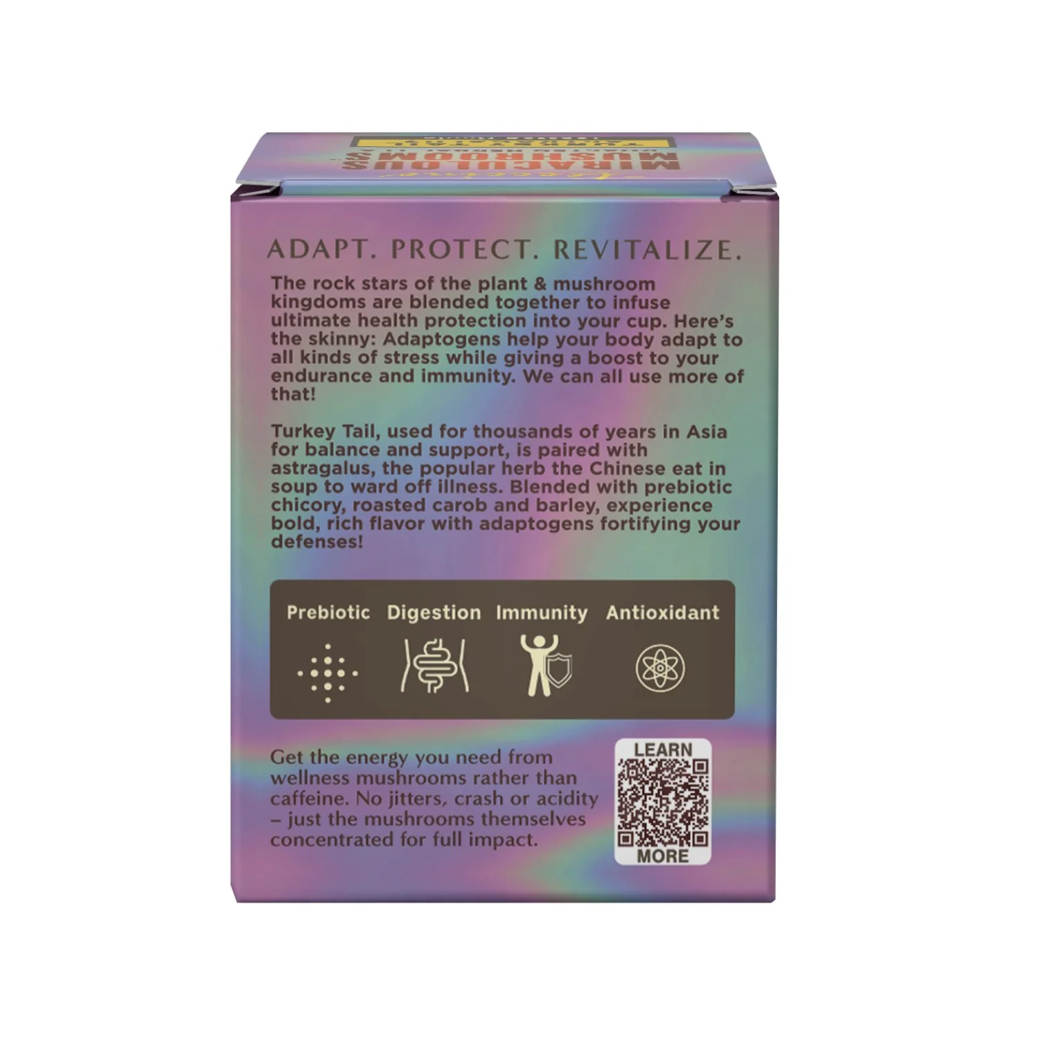 Turkey Tail Astragalus Toasted Maple Mushroom Herbal Tea - Image 6