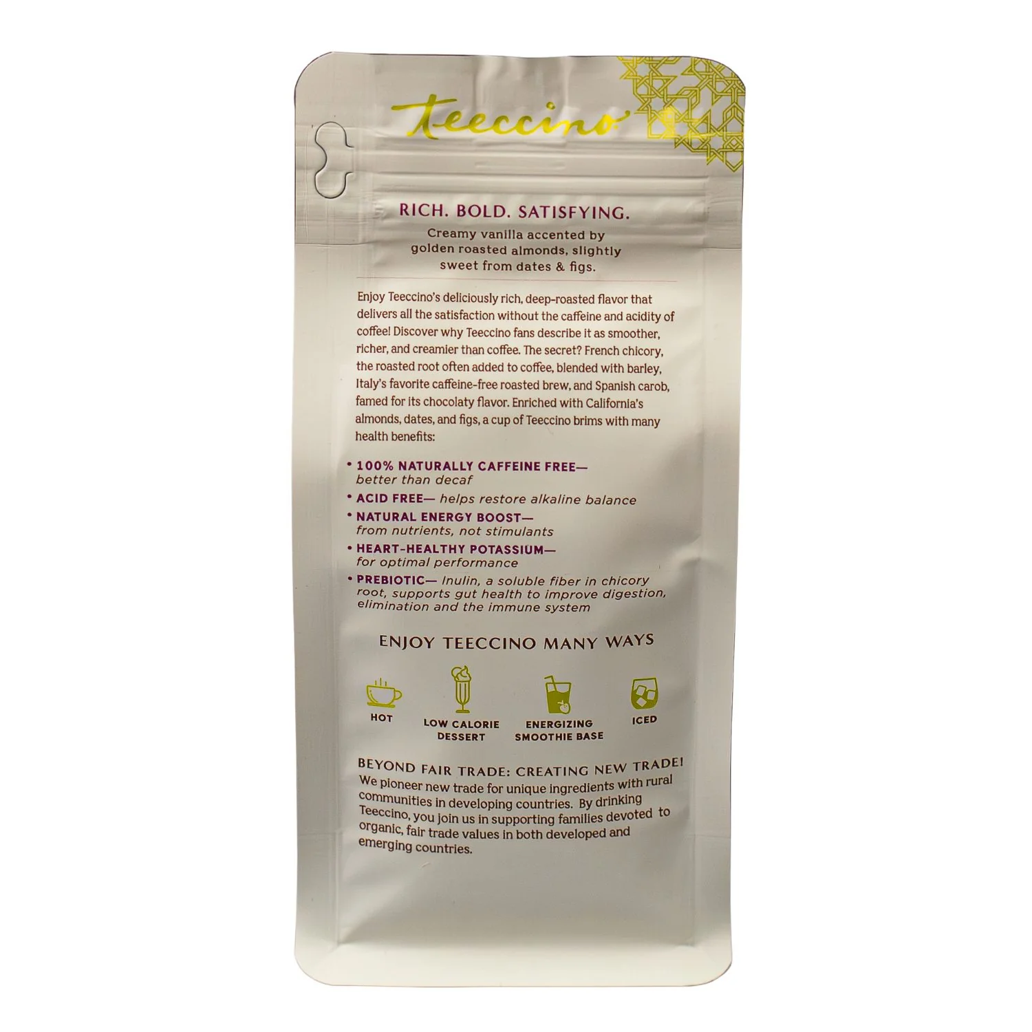 Vanilla Nut Chicory Herbal Coffee - Image 8